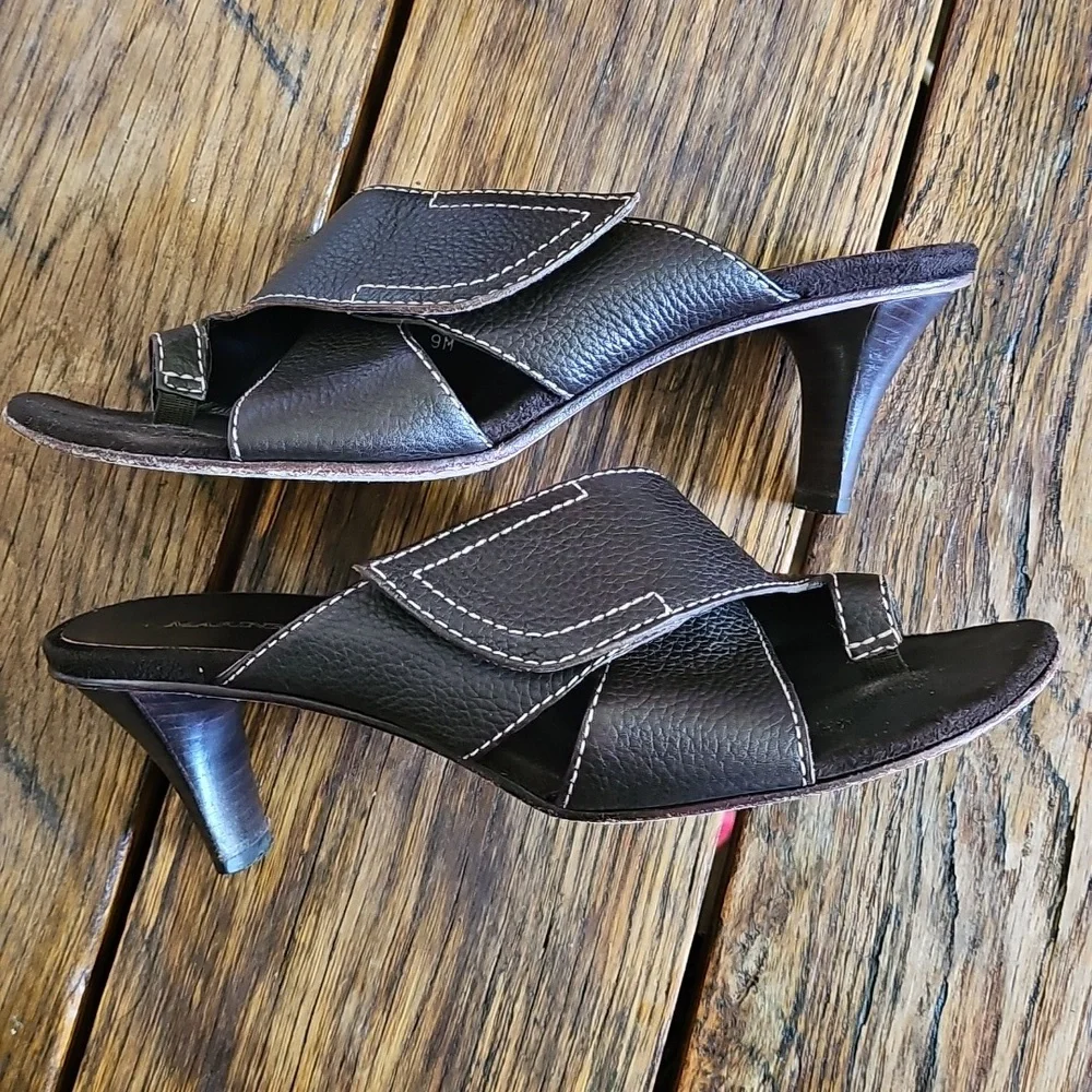 A. MARINELLI Freeman‎ Brown Heeled Sandal Size 9